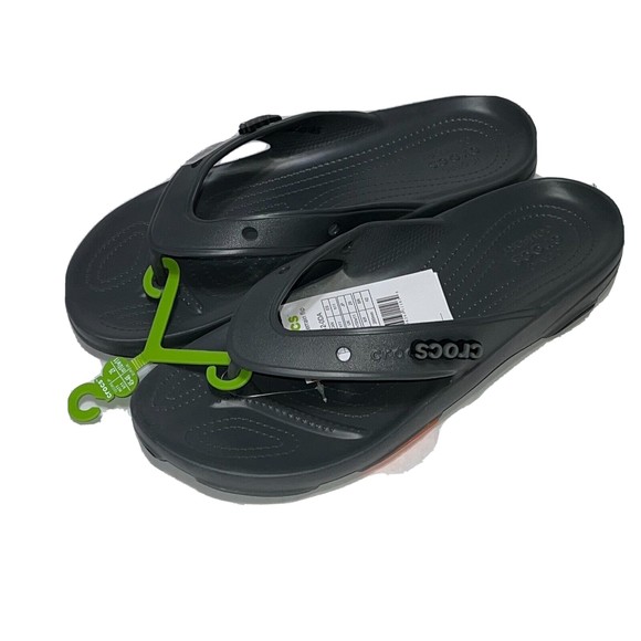 Crocs Classic All-Terrain Flip Flops Sandals 207712-0DA Men’s Size 11 main image 6